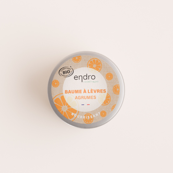 Endro -- Baume à lèvres bio – agrumes