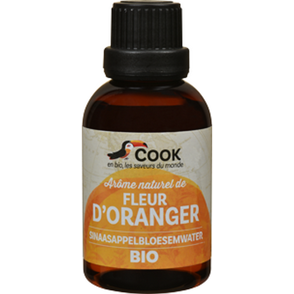 Cook épices -- Arôme naturel bio de fleur d'oranger - 50 mL