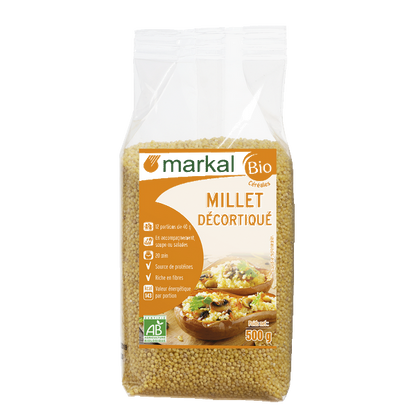 Millet décortiqué bio - 1