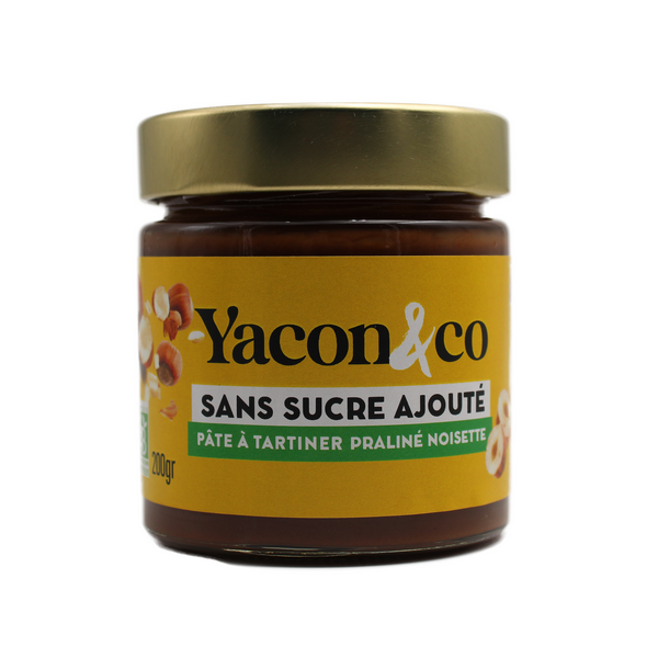 Yacon & Co -- Pâte à tartiner praliné 70% noisette bio - 200 g