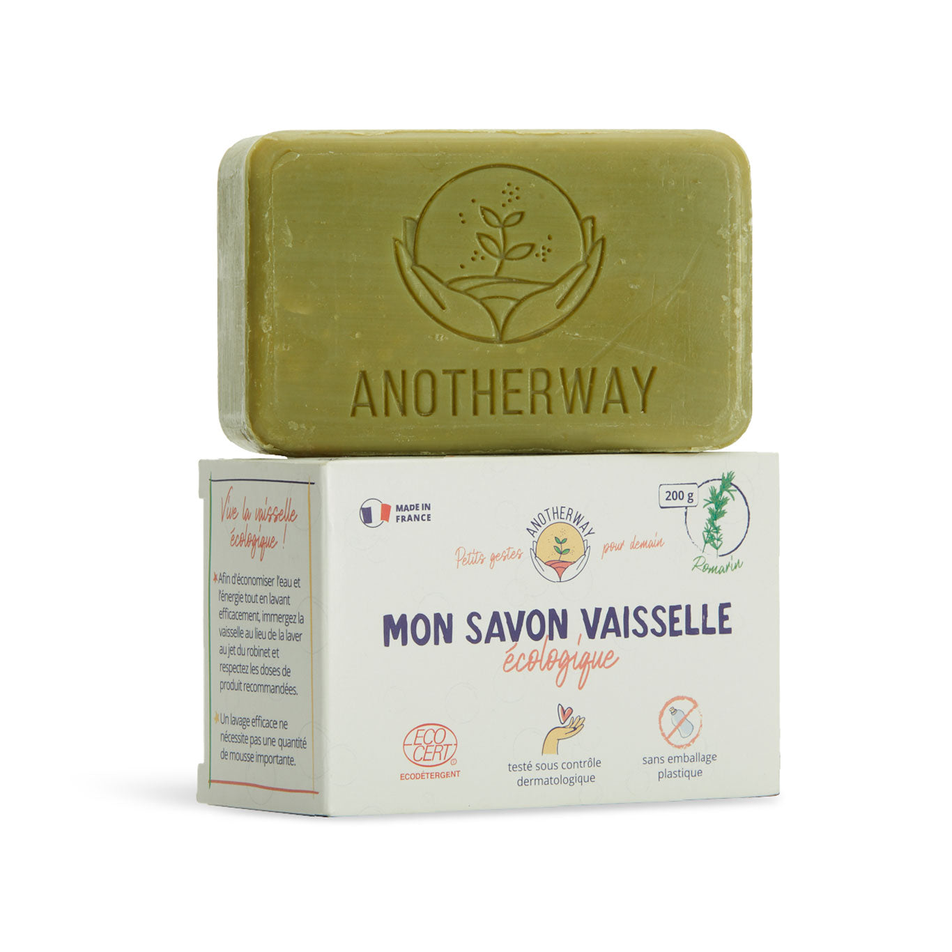 Anotherway -- Savon vaisselle écologique romarin